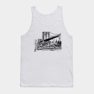 New York Under the Bridge Tank Top